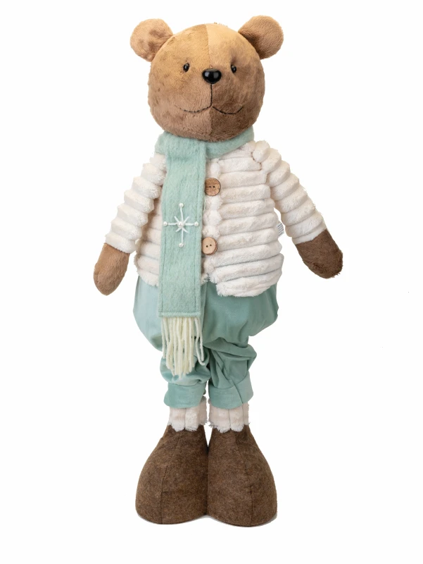 JK Home Décor - Αρκούδος Mint Ski Πτυσσόμενος 27x18x48-88cm (Preview 1)