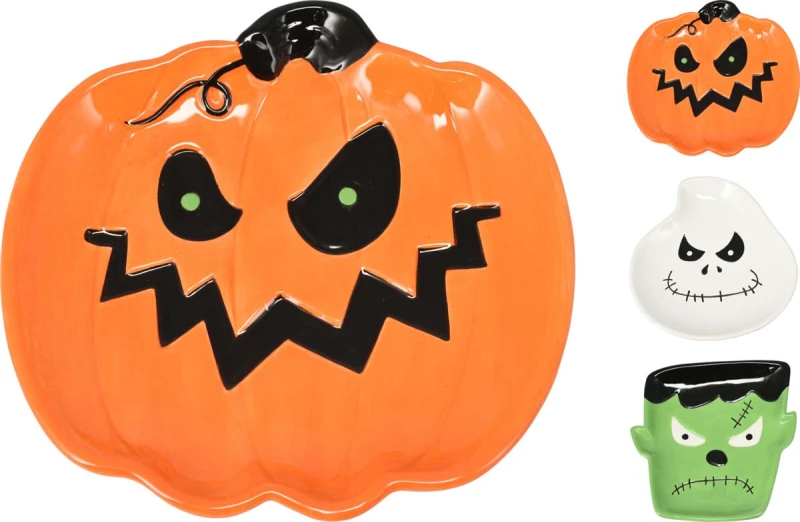 JK Home Décor - Πιάτο Halloween 13cm 3Σχδ (Preview 1)