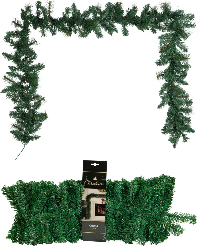 JK Home Décor - Γιρλάντα PVC Πράσινη 270cm (Preview 1)