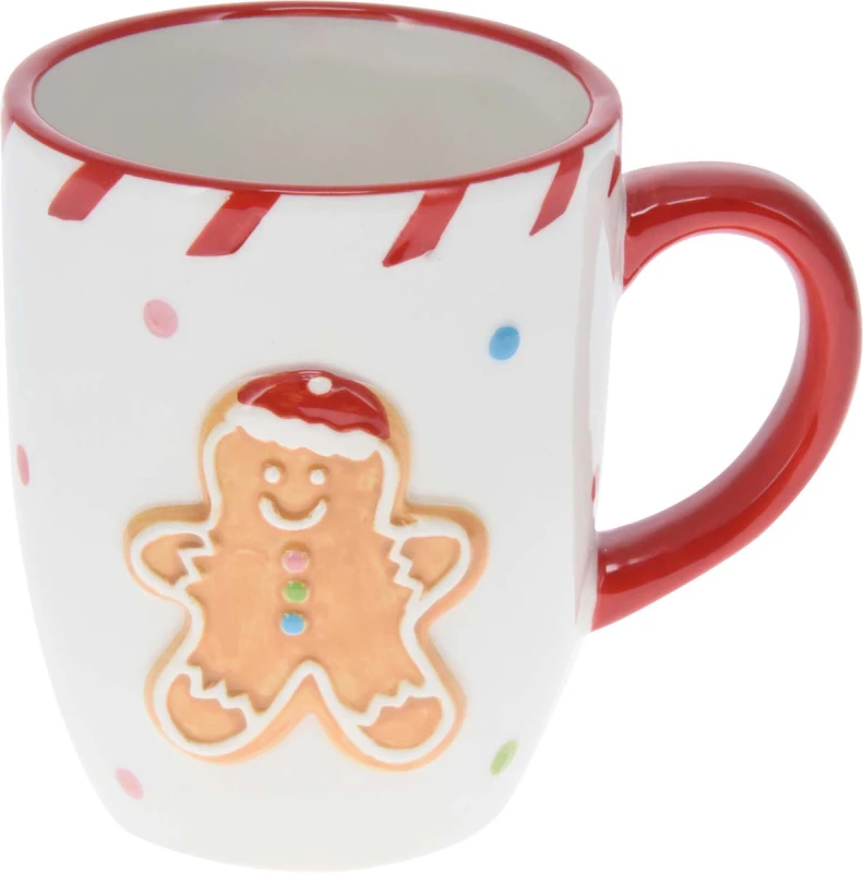 JK Home Décor - Κούπα Gingerbread από Δολομίτη 11x10cm (Preview 1)