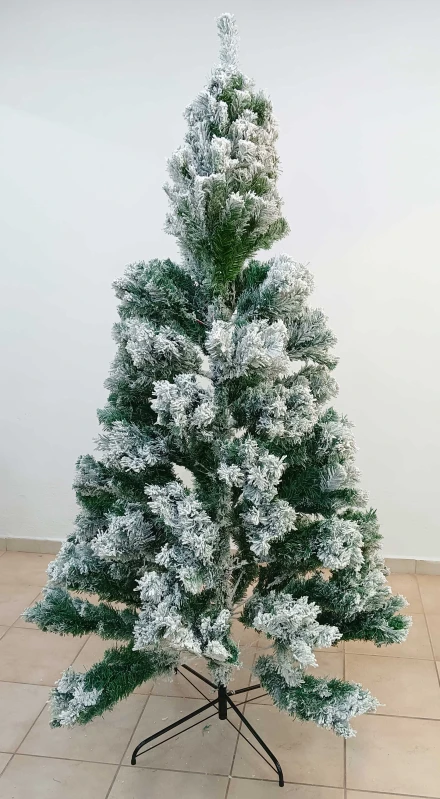 Χριστουγεννιάτικο Χιονισμένο Δέντρο Nordman PVC 240cm 238425 (Preview 2)