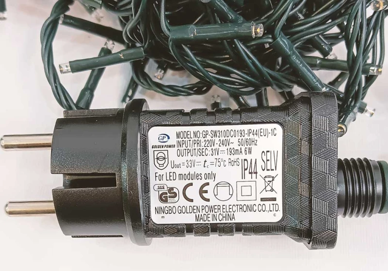 200 Led Λαμπάκια G/Extra Warm White με Πρόγραμμα και Επεκτεινόμενα 10m - IP44 - 63387 (Preview 3)