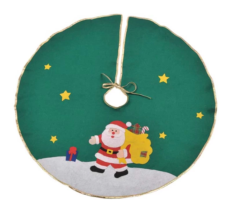 Χριστουγεννιάτικη Ποδιά Δέντρου Πράσινη 92cm 234415b  (Preview 1)